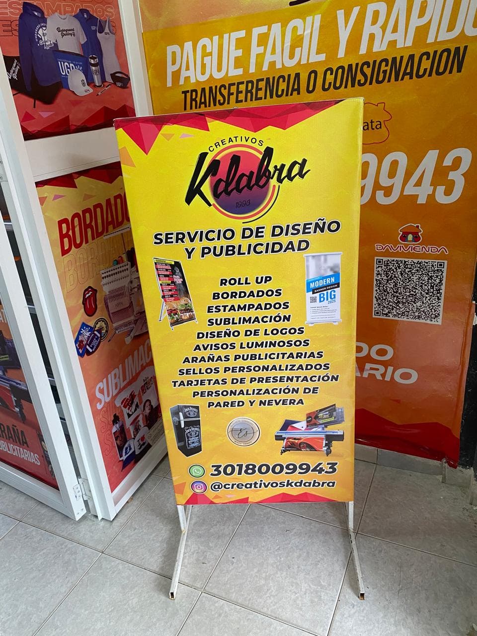 Rompe Trafico dos caras (50x120)